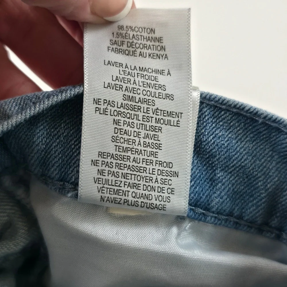 Levi's 511 Slim Jeans Boys 16 Reg Blue Light Wash Stretch Denim 28x28 9067-L3C
